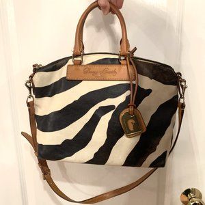 Dooney & Bourke zebra print purse